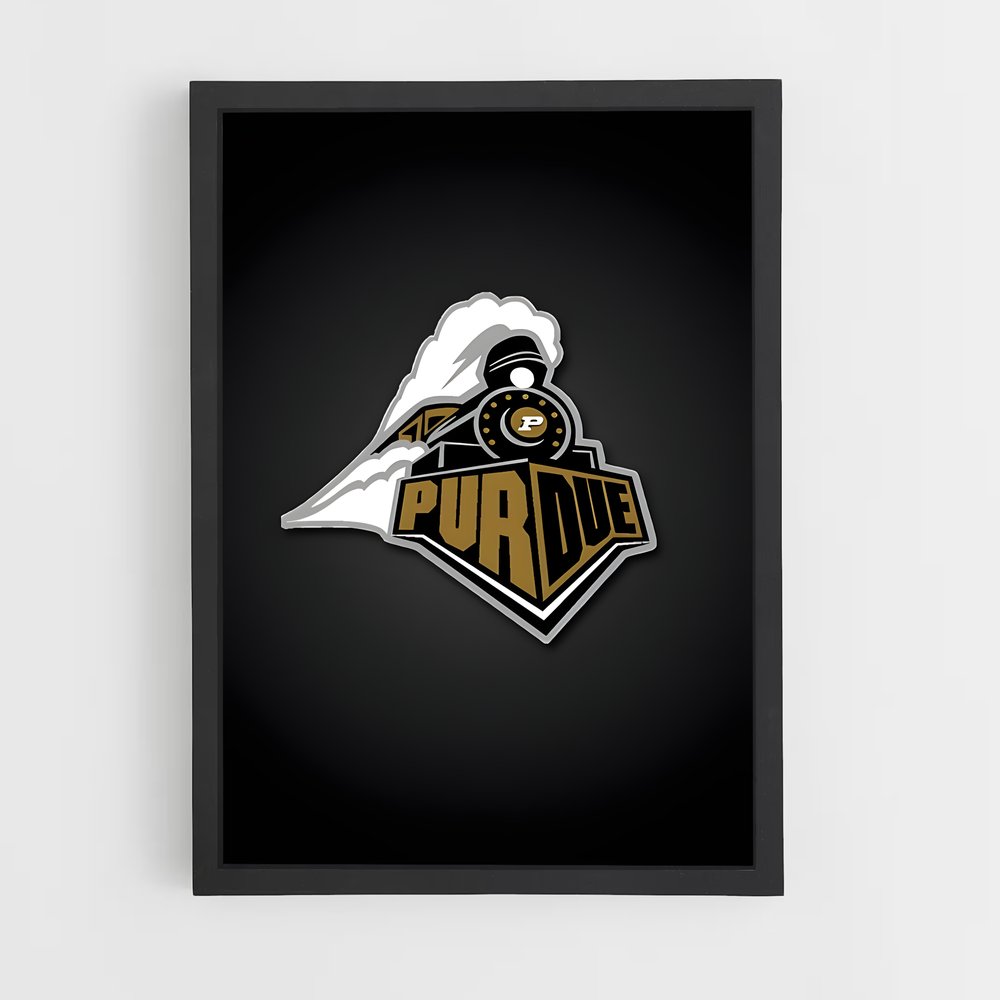 Poster Purdue boilermakers auprès – affiche Basketball (vue 2)